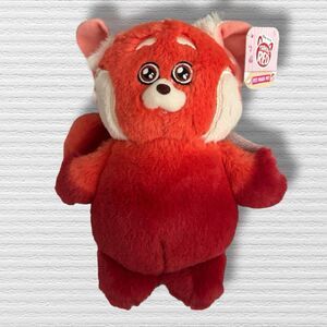 Just Play Disney and Pixar Turning Red Mei Panda Soft Plush Toy - Red